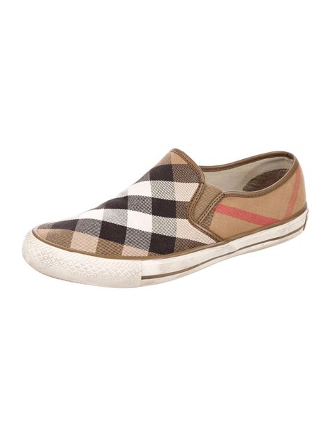 burberry slip on sneakers.